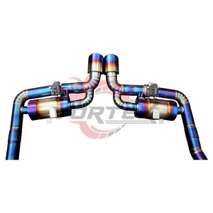 VORTEX Grade 5 Ti Valvetronic Catback pour Porsche 718 Boxster/Cayman 2.0T/2.5T 2016+ Télécommande Contrôle Direct Fixation par Boulons - Product Image 5