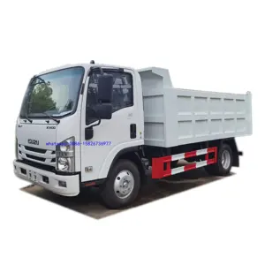 일본 700P 5T 6T 7T 덤프 트럭 일본 ISUZU 팁 트럭 판매