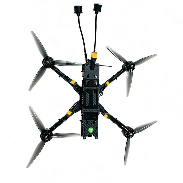 7 Inch ELRS 915MHz FPV Quadcopter Drone UAV 55A ESC F405 V3 FC Fast Charging Strong Power Smooth Stable Hover RC Flight