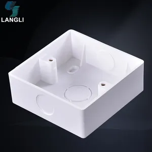 Quality Guaranteed PVC Enclosure 86x86 Thick Modular Switch Socket And Box