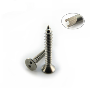 2-lỗ Chống giả mạo khoan cờ lê phẳng đầu vít M5 tùy chỉnh thép không gỉ <span class=keywords><strong>A2</strong></span> A4 - Product Image 4