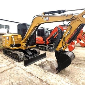 Mini-excavatrice CAT 306E d'occasion de 6 tonnes, pelle sur chenilles japonaise avec certificat EPA et flèche pivotante, vente chaude en stock - Product Image 2