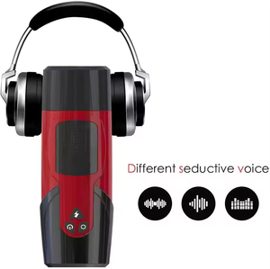 Masturbador Masculino Telescópico Automático, Copa Vaginal con Sonidos, Juguete Sexual Eléctrico de Empuje sin Manos para Hombres - Product Image 3
