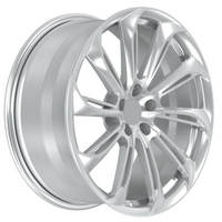 Jantes Rs7 Auto 4x100, jantes en alliage, jantes brossées, 20 pouces, 5x105 pour Tesla Model 3
