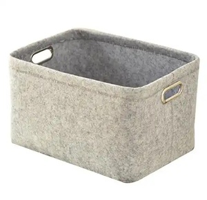 Custom Collapsible Baby Kids Laundry 3 Piece Set extra Large Felt Book Storage <b>Basket</b> for Toys and Storage <b>Baskets</b> - Product Image 5