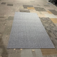 Alfombra de Pared a Pared de Color Sólido, Alfombra de Bucle de Alta Densidad, 100% Polipropileno, Ignífuga, Insonorizante, para Pasillo, Dormitorio, Oficina