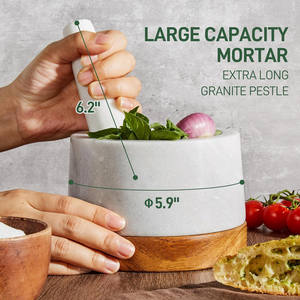 สากและฐานไม้ป้องกันรอยขีดข่วนหินสี่เหลี่ยมขนาดใหญ่แบบกำหนดเองได้ - Product Image 6