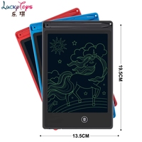 Écran de verrouillage de panneau LCD licorne électrique de 7 pouces tablette de copie de peinture d'essuyage multifonctionnelle réutilisable pour enfants