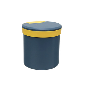 B165 Sealed <b>Plastic</b> Soup <b>Cup</b> With Lid And Spoon Compact Round Food Jar For On The Go Meals Or Lunch Storage - Product Image 6