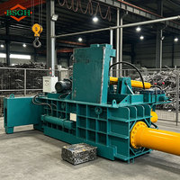 Presse à balles métalliques robuste BSGH 125T pour le recyclage des déchets d'aluminium, de fer et de cuivre, presse hydraulique haute densité, machine de 14 tonnes