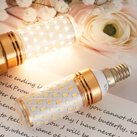 Nouvellement LED à spectre complet ampoule de maïs changeante en trois couleurs E27 E14 petite ampoule à LED domestique à économie d'énergie à visser