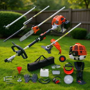 Cortasetos a Gas Vevor 33Cc, Herramienta Multifuncional 6 en 1 para Recortar, Cortadora de Maleza - Product Image 2