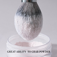 Kit de 15 pinceaux de maquillage professionnel de luxe personnalisés en gros, en poils synthétiques véganes, pour le visage et le correcteur, marque privée
