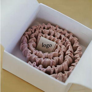 Sang Trọng Đàn Hồi Sporty Và Spa Lụa Tóc Ban Nhạc Hairband Tinh Khiết Dâu Lụa Vòng Headband Cho Phụ Nữ - Product Image 4