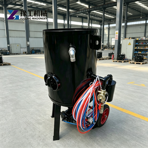 Machine de sablage à pression avec réservoir de 400 L pour chantier naval et plateforme offshore - Product Image 4