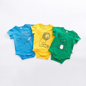 China Manufacturer Wholesale Simple Suit Designs Cheap Infant Toddler Clothing <b>Rompers</b> - Product Image 2
