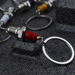 Portachiavi Creativo in Metallo a Forma di Candela d'Accensione, Ciondolo per Uomo, Accessorio <span class=keywords><strong>Auto</strong></span>, Ricambi <span class=keywords><strong>Auto</strong></span>, Vendita all'Ingrosso - Product Image 4