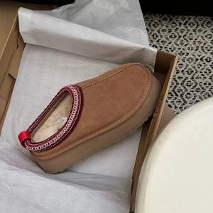 Bottes d'hiver UGGS 2026, mules d'intérieur, pantoufles pour femmes, chaudes, en cachemire, semelle épaisse, pantoufles Tasman - Product Image 4