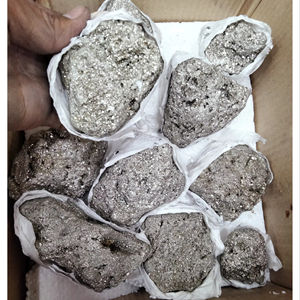 Premium Hot Sale Raw Peruvian Pyrite Cluster Fool's Gold Healing Crystal Stone Home Decor <b>Gift</b> Collection - Product Image 1