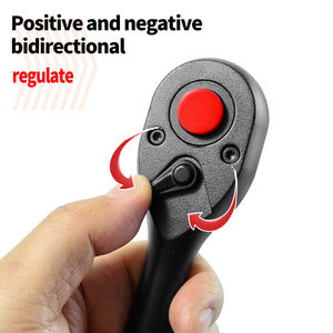 Oem 1/4 ", 3/8", 1/2 "Aandrijfratel 40cr Verchroomde Stalen Sleutel Snelsluiting Omkeerbare Ratel 72-Tand Ratel Sleutel Gereedschapsset - Product Image 5