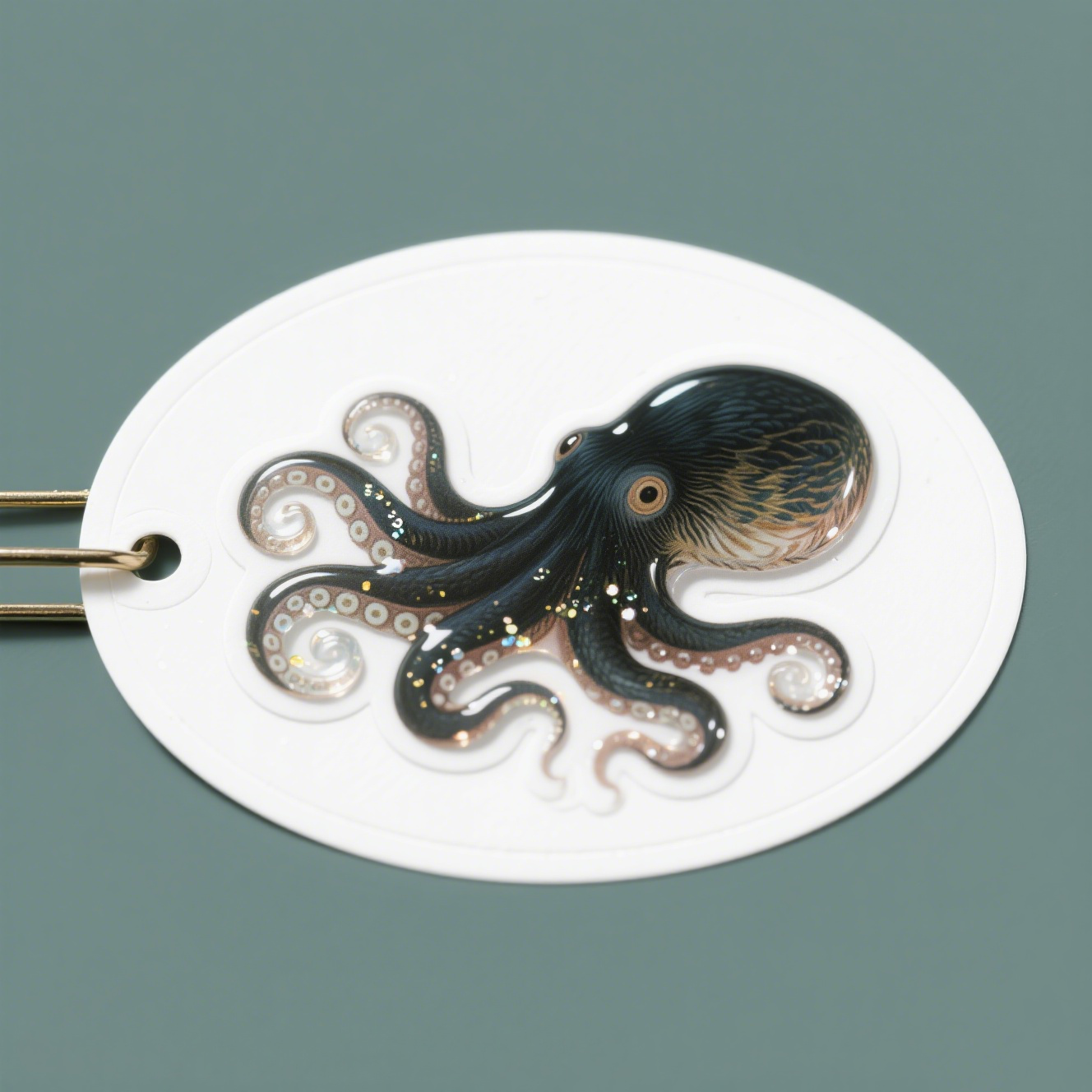 Custom oval stickers