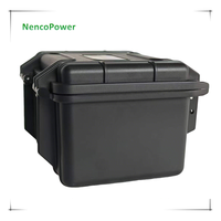 Baterai Lithium LiFePO4 NencoPower 12.8V 12V 60Ah, Baterai Isi Ulang untuk Fish Finder, Radio Ham, Sistem Tenaga Surya, Berkemah di Luar Ruangan