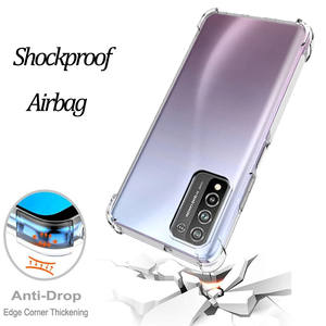 Custodia Quakeproof per Honor <span class=keywords><strong>10</strong></span> 10i 10X <span class=keywords><strong>Lite</strong></span> Y7P P30 P40 <span class=keywords><strong>Lite</strong></span> E Pro custodia per telefono custodia morbida TPU trasparente V40 9C - Product Image 2