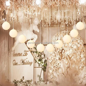 Soffitto alto <span class=keywords><strong>lampadario</strong></span> di cristallo <span class=keywords><strong>moderno</strong></span> per matrimonio Hotel Villa Led luci oro argento <span class=keywords><strong>candelabro</strong></span> appeso - Product Image 6