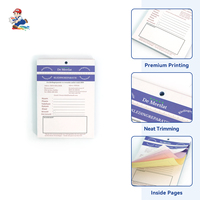 Diseño Gratuito, Libro de Recibos de Ventas Personalizado A4/A5, Encuadernación Perfecta de 2/3 Partes, Papel Autocopiativo 8.5X11, Impresión