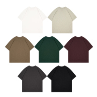 T-shirt pour homme en coton 100% tricoté texturé d'inspiration vintage, coupe classique douce, col ras du cou, manches courtes, élégance texturée, personnalisable, haute qualité