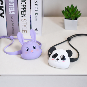 Lampe <span class=keywords><strong>frontale</strong></span> LED rechargeable USB portable, design créatif en forme de lapin, mini jouet d'urgence doux pour bébé, idéale comme cadeau - Product Image 6