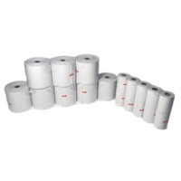 Rouleau de papier thermique personnalisé de 80 mm, nouveau design, revêtement protecteur spécial, vierge, pour caisse enregistreuse