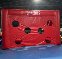 Jeu de tir de but de football gonflable pour enfants
