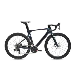 700C Twitter R10 carbon road bike with wireless electronic eTap AXS-12 gears hydraulic disc brake carbon gravel road bicycle