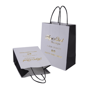 HDPK 2022 Factory Customized Kraft <strong>Paper</strong> <strong>Bags</strong> <strong>With</strong> Your Own Personal Logo Shopping Gift <strong>Paper</strong> <strong>Bags</strong> - Product Image 4