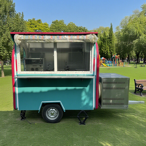 Camions de vente ambulante de hot-dogs à vendre, chariot à glaces, remorque mobile, food truck commercial avec cuisine complète - Product Image 4