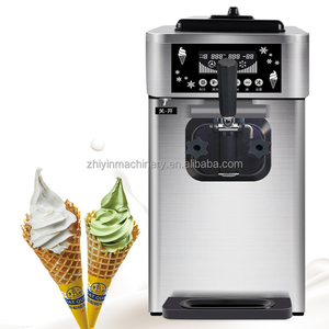 Commercial Single Flavor Soft Serve <b>Ice</b> <b>Machine</b> With Milk & Fruit Options Stainless Steel 16L/H Capacity Factory Price Commercia - Product Image 3