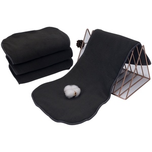 Protège-draps lavables et réutilisables pour adultes, 4 couches, forme d'<span class=keywords><strong>os</strong></span>, gris, en microfibre polaire et charbon de bambou, anti-fuites 3D, 120 unités - Product Image 3