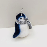 Souvenir petits cadeaux personnalisé dessin animé polystyrène flocage pingouin jouets en peluche fête mariage Decoracion autre décor à la maison