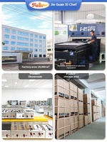 Four électrique à circulation d'air chaud Jie Guan EB-4C pour la cuisine commerciale, idéal pour les tartes aux œufs, les rôtis de poulet, les ailes de poulet, la cuisson des steaks