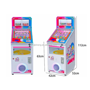 Machine de flipper commerciale en métal pour enfants, mini-jeu d'arcade <span class=keywords><strong>Pachinko</strong></span> à manivelle, fonctionne à pièces, garantie 1 an - Product Image 2