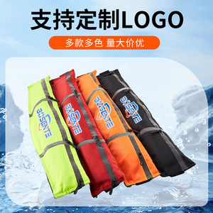 Ceinture gonflable Bosente avec trois poches zippées pour activités de plein air, en nylon pour adultes - Product Image 4