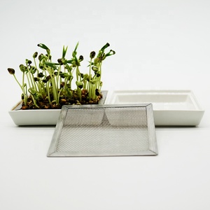 En gros : Plateau en céramique de qualité alimentaire, <span class=keywords><strong>Passoire</strong></span> en acier inoxydable 304 pour la germination des graines, Kit de germination en verre personnalisé, Pot en verre, Sucre, Lait, <span class=keywords><strong>Gelée</strong></span> - Product Image 6