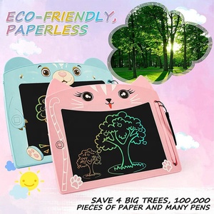 Samtoy 8.5 pollici Cartoon Bear <span class=keywords><strong>colorato</strong></span> Pad magnetico tavolo da <span class=keywords><strong>disegno</strong></span> tavoletta da scrittura Doodle Board lavagna LCD per i più piccoli - Product Image 2