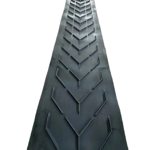 Bande transporteuse industrielle en polyester en caoutchouc Chevron pour l'industrie du ciment au meilleur prix - Product Image 1