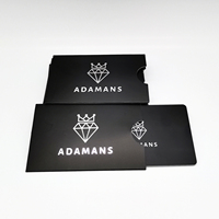 Carte d'authenticité en plastique personnalisée en usine pour bijoux et montres de luxe avec porte-carte