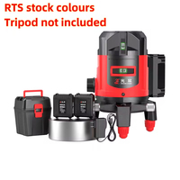 Niveau laser croisé vert de qualité supérieure 2/3/5 lignes, auto-nivelant, horizontal et vertical, pour intérieur ou extérieur