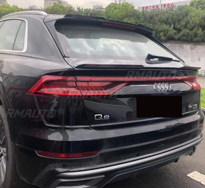 Aileron arrière pour Q8 S-Line 2018 2019 2020 2021 2022 2023, pièce extérieure en plastique ABS, aileron de toit arrière de voiture, accessoires de voiture - Product Image 5