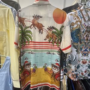 <span class=keywords><strong>Camicie</strong></span> con stampa digitale da <span class=keywords><strong>uomo</strong></span> con stampa natalizia Casual per <span class=keywords><strong>uomo</strong></span> - Product Image 5