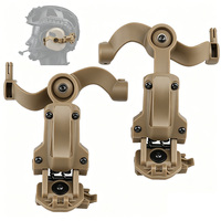 Adaptateur de rail ARC compatible avec le casque tactique